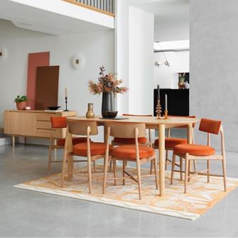 WINCHESTER DINING TABLE & CHAIRS