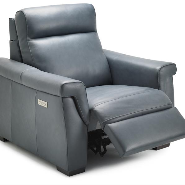 ADRIANO ITALIAN LEATHER RECLINER CHAIR