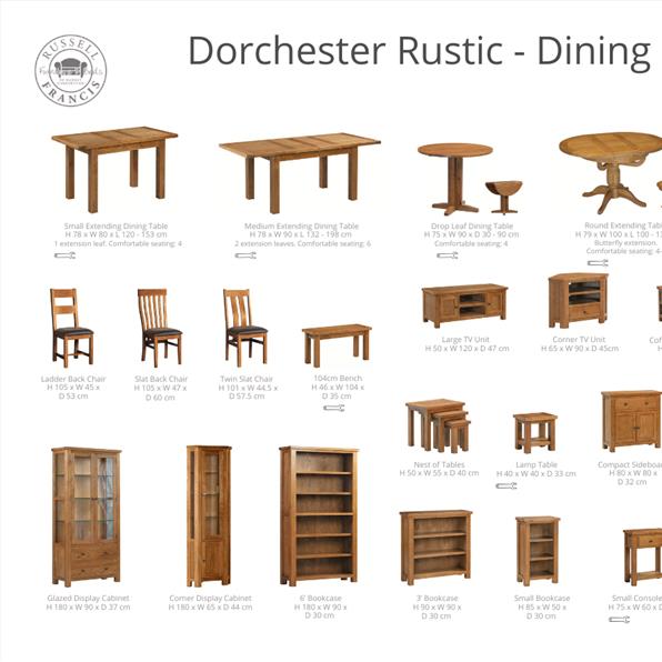 Dorchester Rustic Range Living