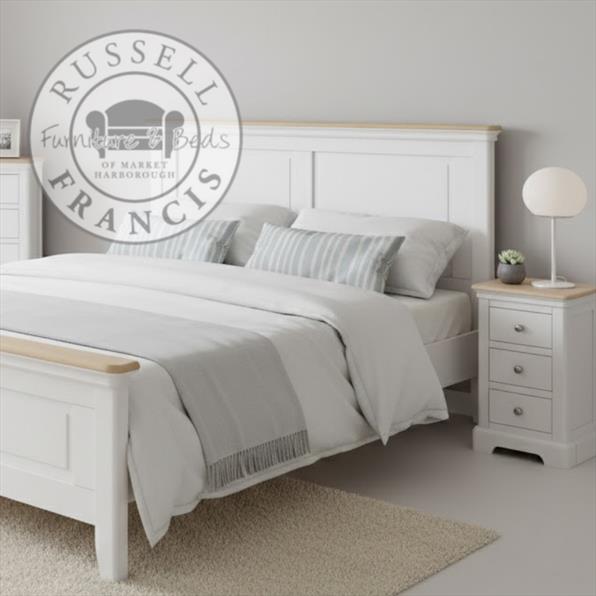 LYNTON GREY WOODEN PAINTED BEDROOM FURNITURE