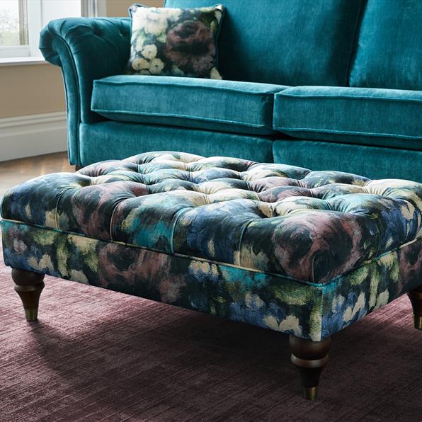 CHESTERFIELD RENAISSANCE FOOTSTOOL