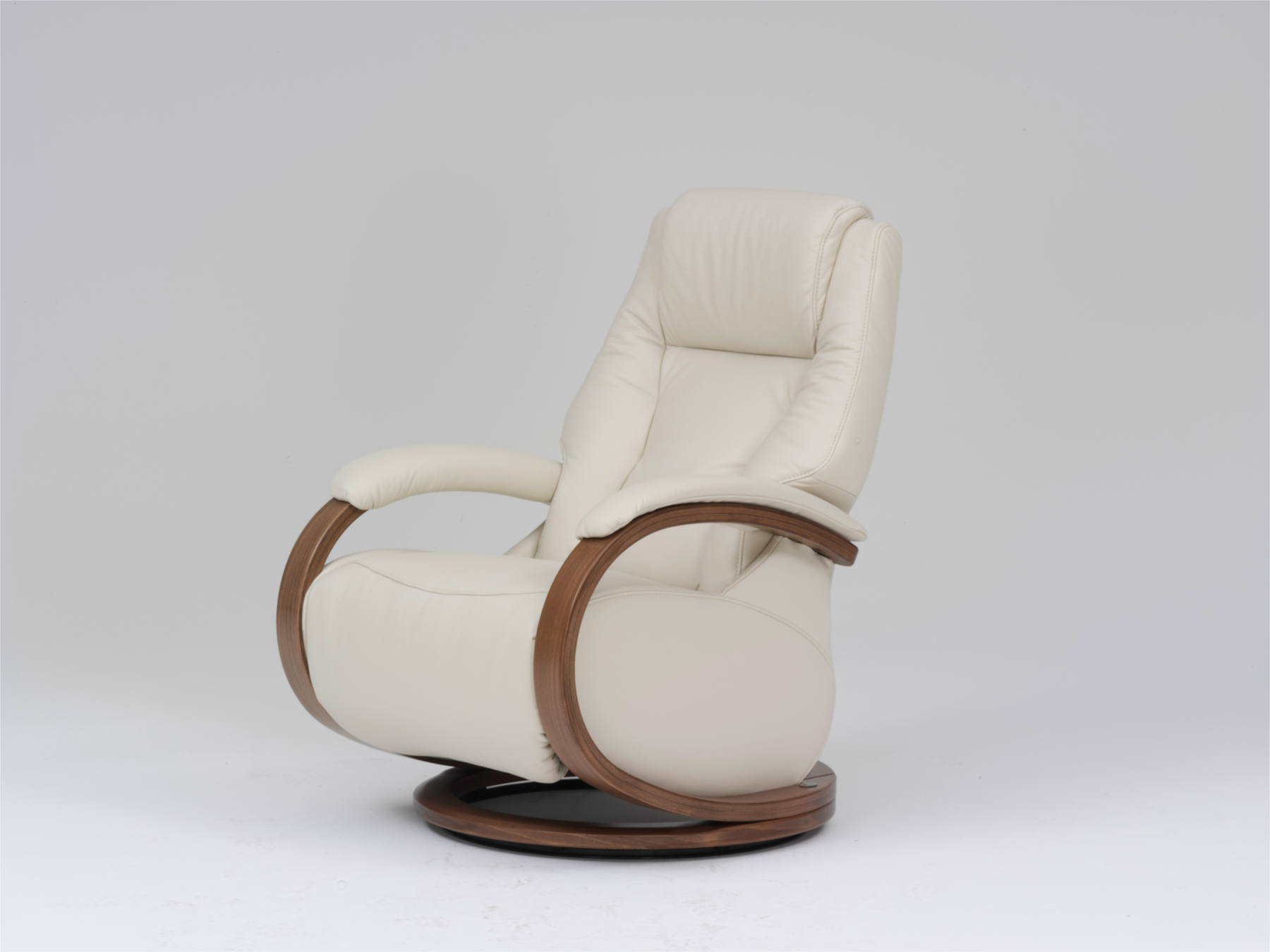HIMOLLA MERSEY CHAIR WHITE LEATHER