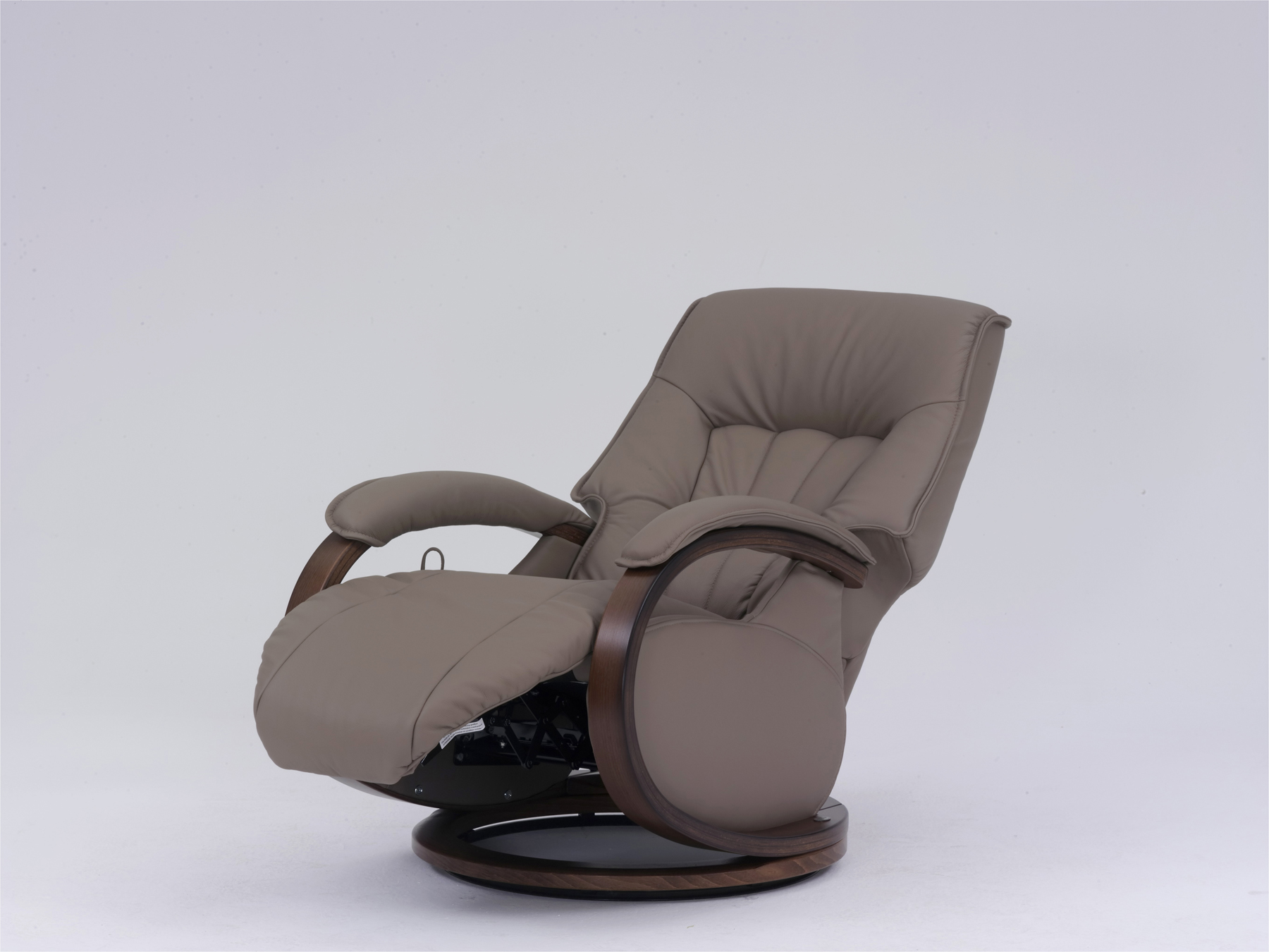 HIMOLLA MOSEL LEATHER CHAIR RECLINED