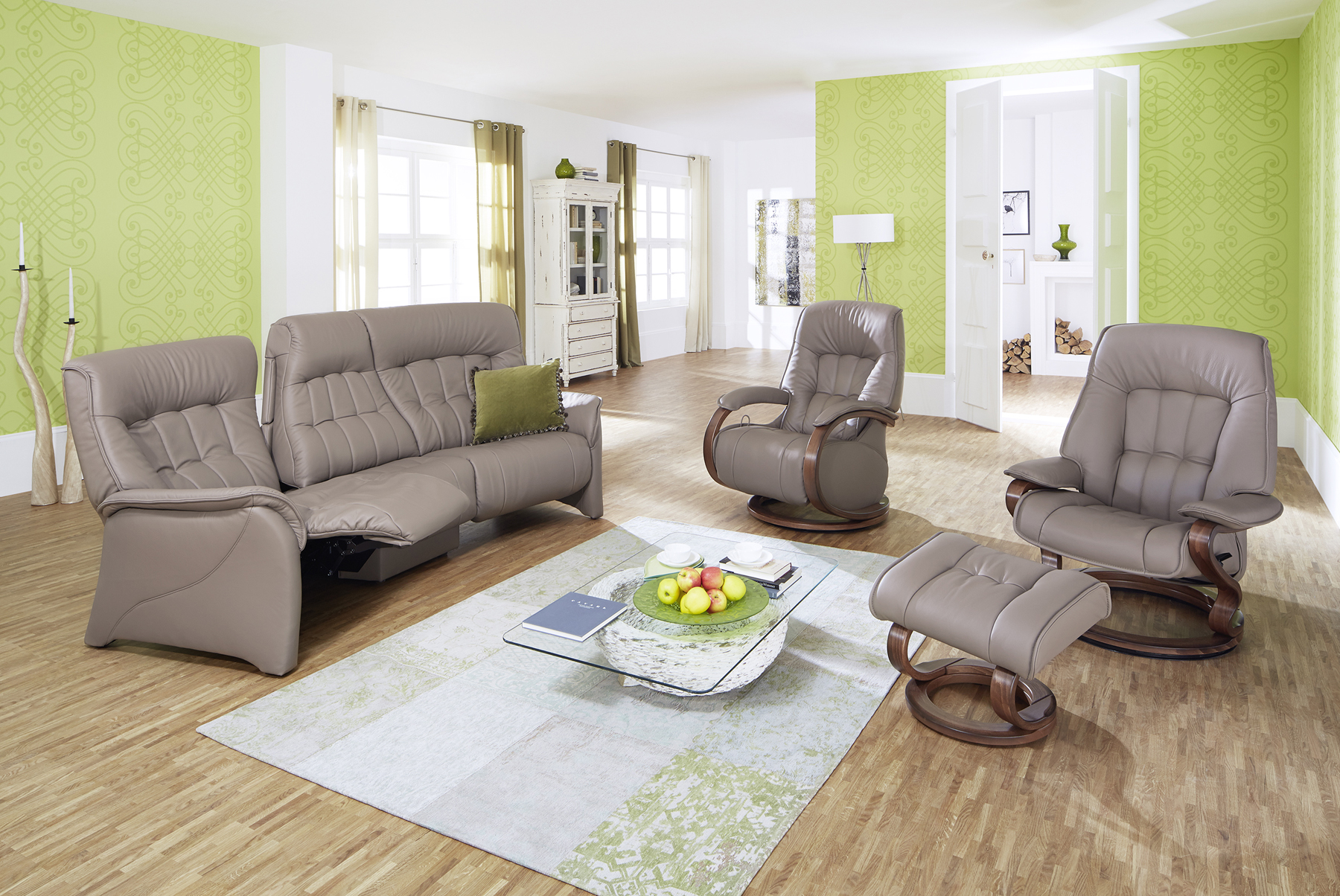 HIMOLLA RHINE SOFA AND CHAIRS ROOM SET