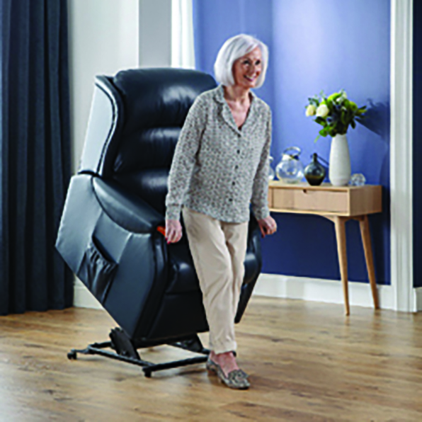 WESTBURY LEATHER LIFT _ RISE CHAIR