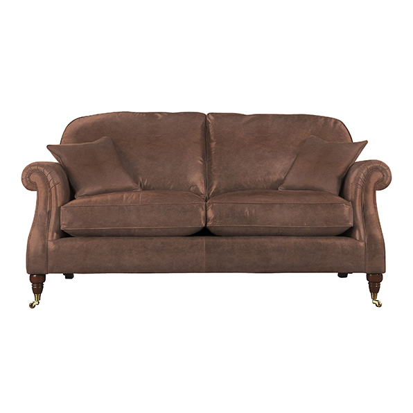 WESTBURY LEATHER SOFA FRONT VIEW