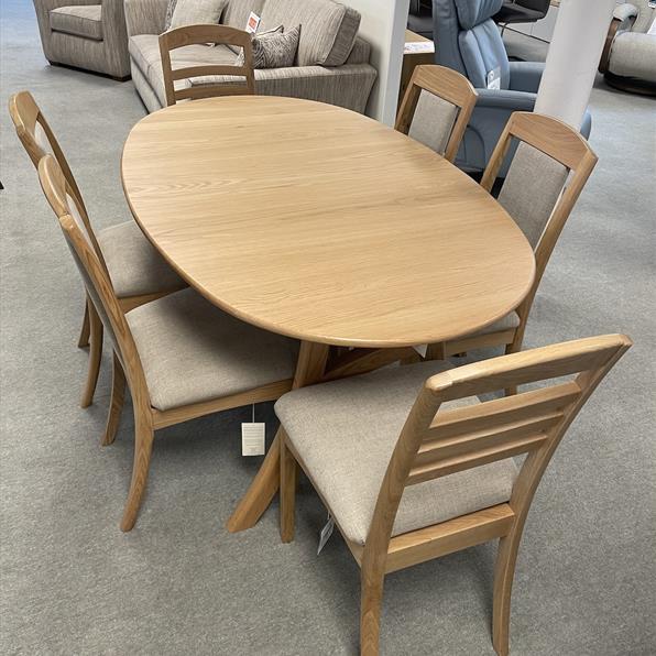 ALBURY OVAL DINING SET - £2,299