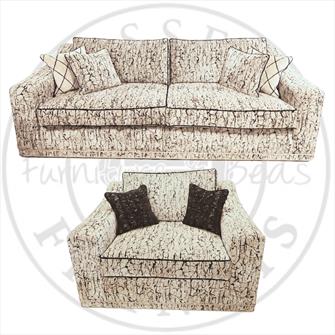 GASCOIGNE DESIGNS - FIFTH AVENUE - 3.5 SEATER & 1.5 SEATER £4999