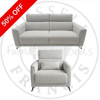 ROM MATTEO - SOFA AND POWER CHAIR - SET FOR £1995